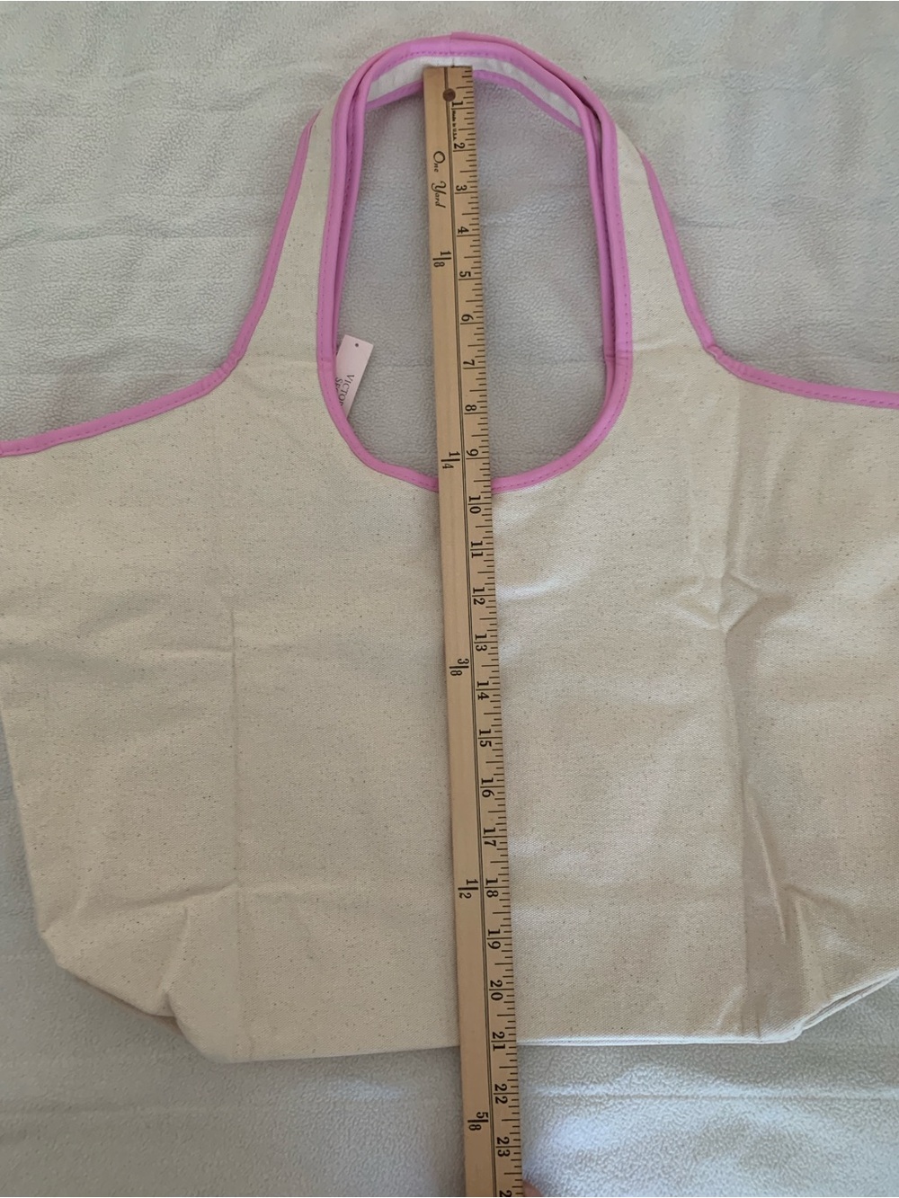 NWT Victoria’s Secret Ombré Monogram Logo Tote Bag - Picture 3 of 12